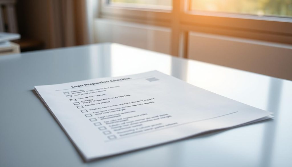 Loan preparation checklist